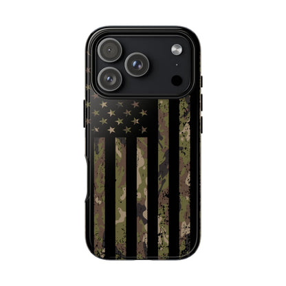 Camo Flag Patriotic Tough Case - iPhone 18 Pro