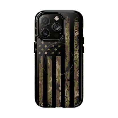 Camo Flag Patriotic Magnetic Case