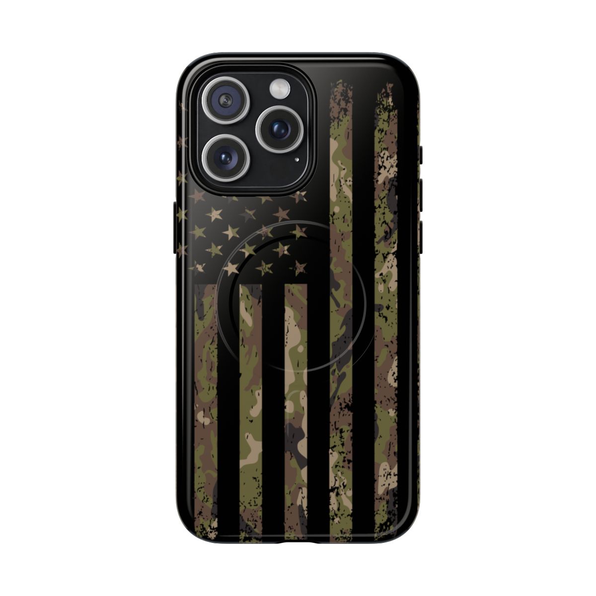 Camo Flag Patriotic Magnetic Case