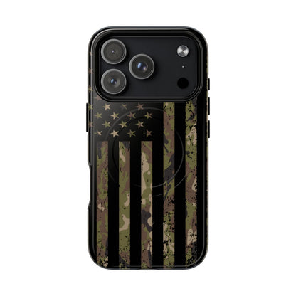 Camo Flag Patriotic Magnetic Case