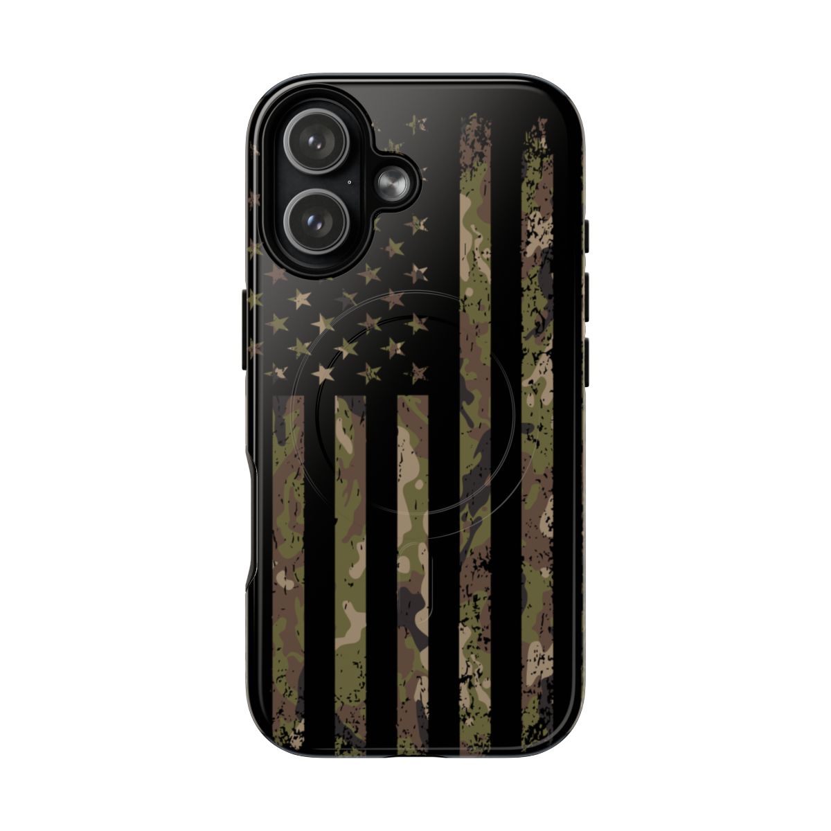 Camo Flag Patriotic Magnetic Case