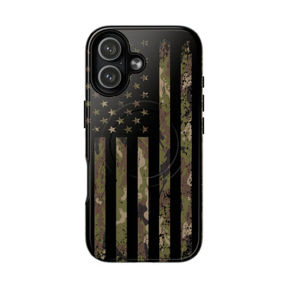 Camo Flag Patriotic Magnetic Case