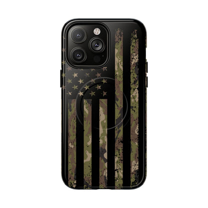 Camo Flag Patriotic Magnetic Case