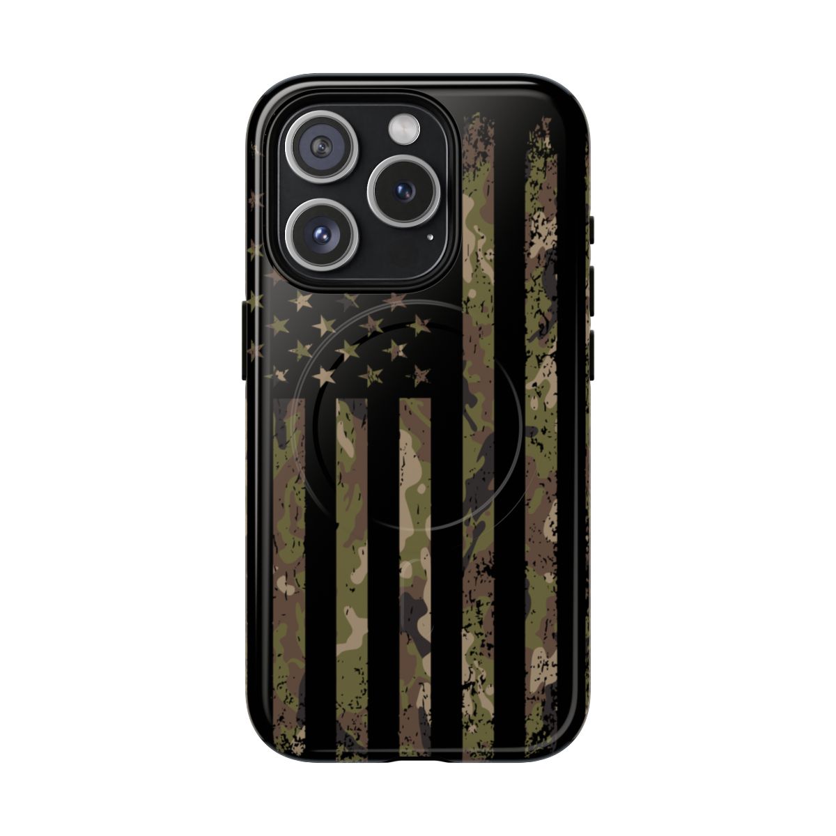 Camo Flag Patriotic Magnetic Case