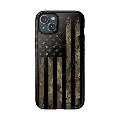Camo Flag Patriotic Magnetic Case
