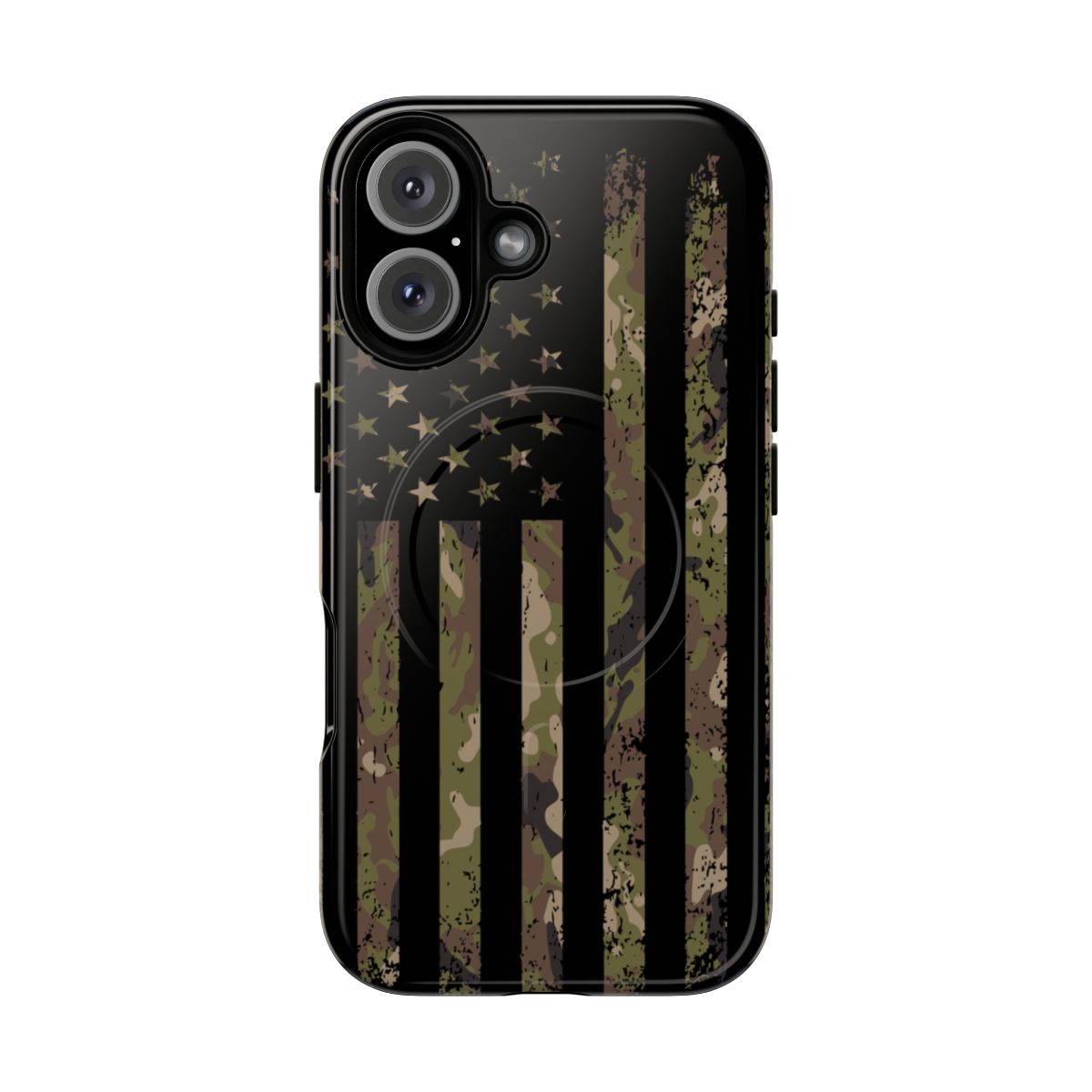 Camo Flag Patriotic Magnetic Case