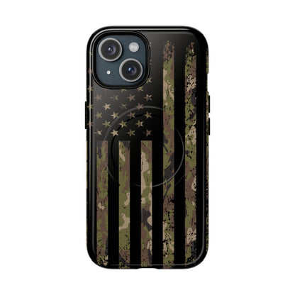 Camo Flag Patriotic Magnetic Case