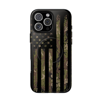 Camo Flag Patriotic Magnetic Case
