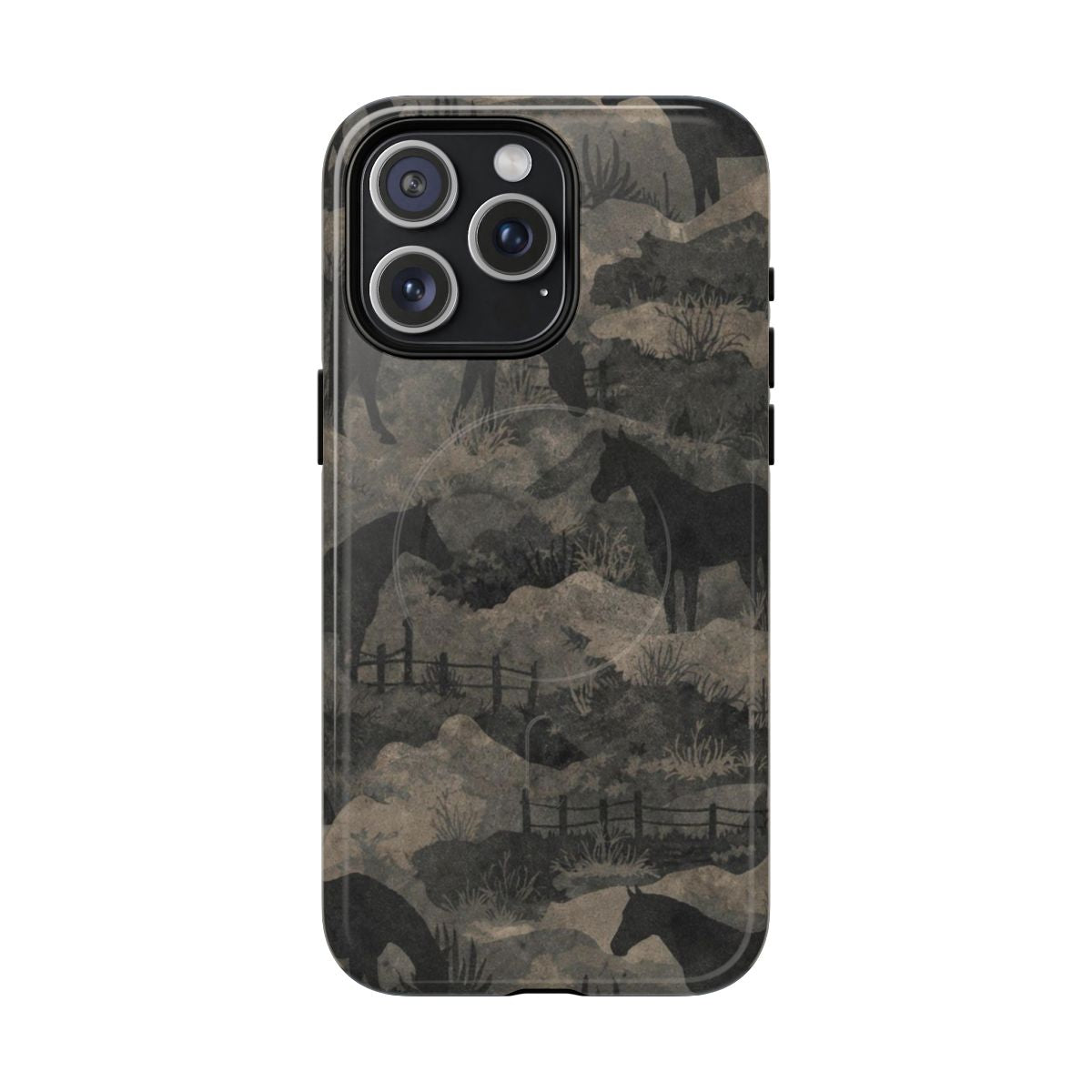 Camo Horses Magnetic Case
