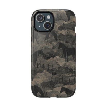 Camo Horses Magnetic Case