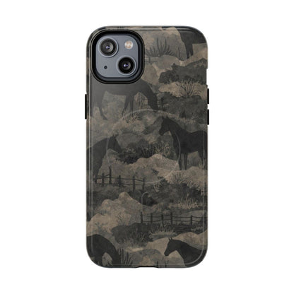 Camo Horses Magnetic Case