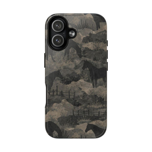 Camo Horses Magnetic Case