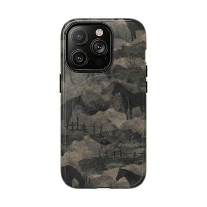 Camo Horses Magnetic Case