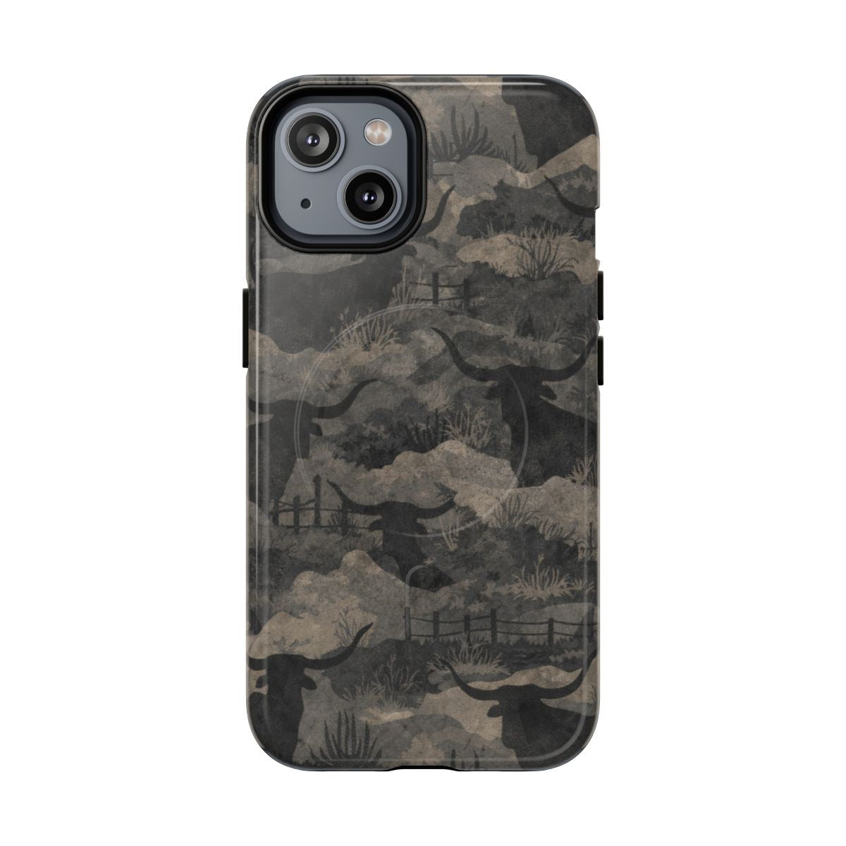 Camo Longhorns Magnetic Case