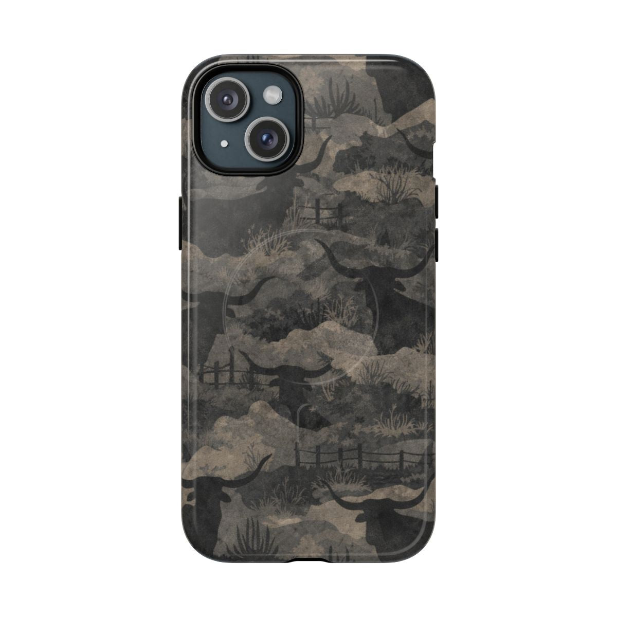 Camo Longhorns Magnetic Case