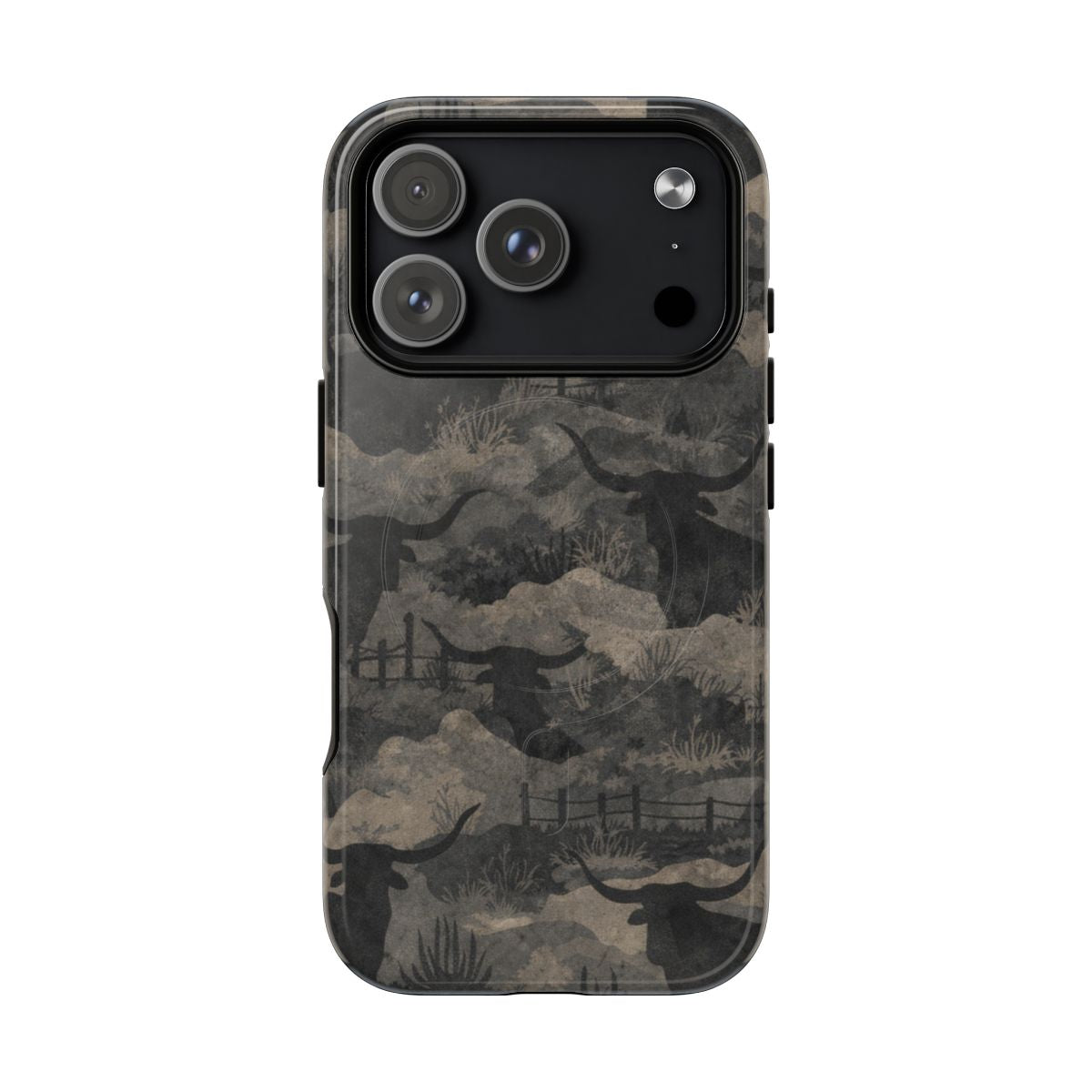 Camo Longhorns Magnetic Case