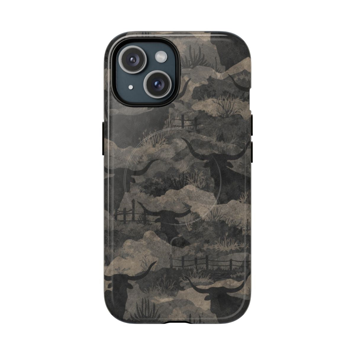 Camo Longhorns Magnetic Case