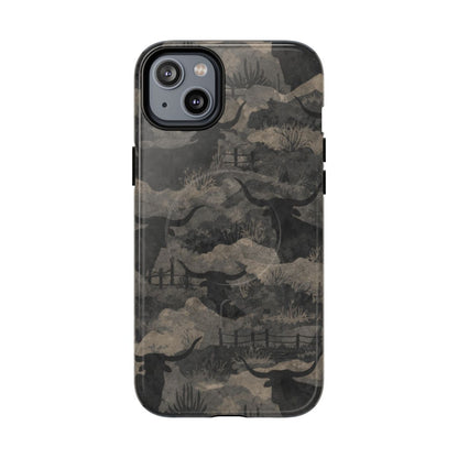 Camo Longhorns Magnetic Case