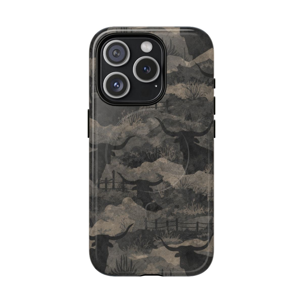 Camo Longhorns Magnetic Case
