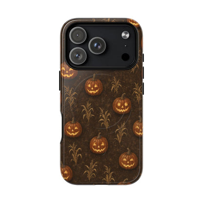 Candlelit Pumpkins Magnetic Case - iPhone 18 Pro