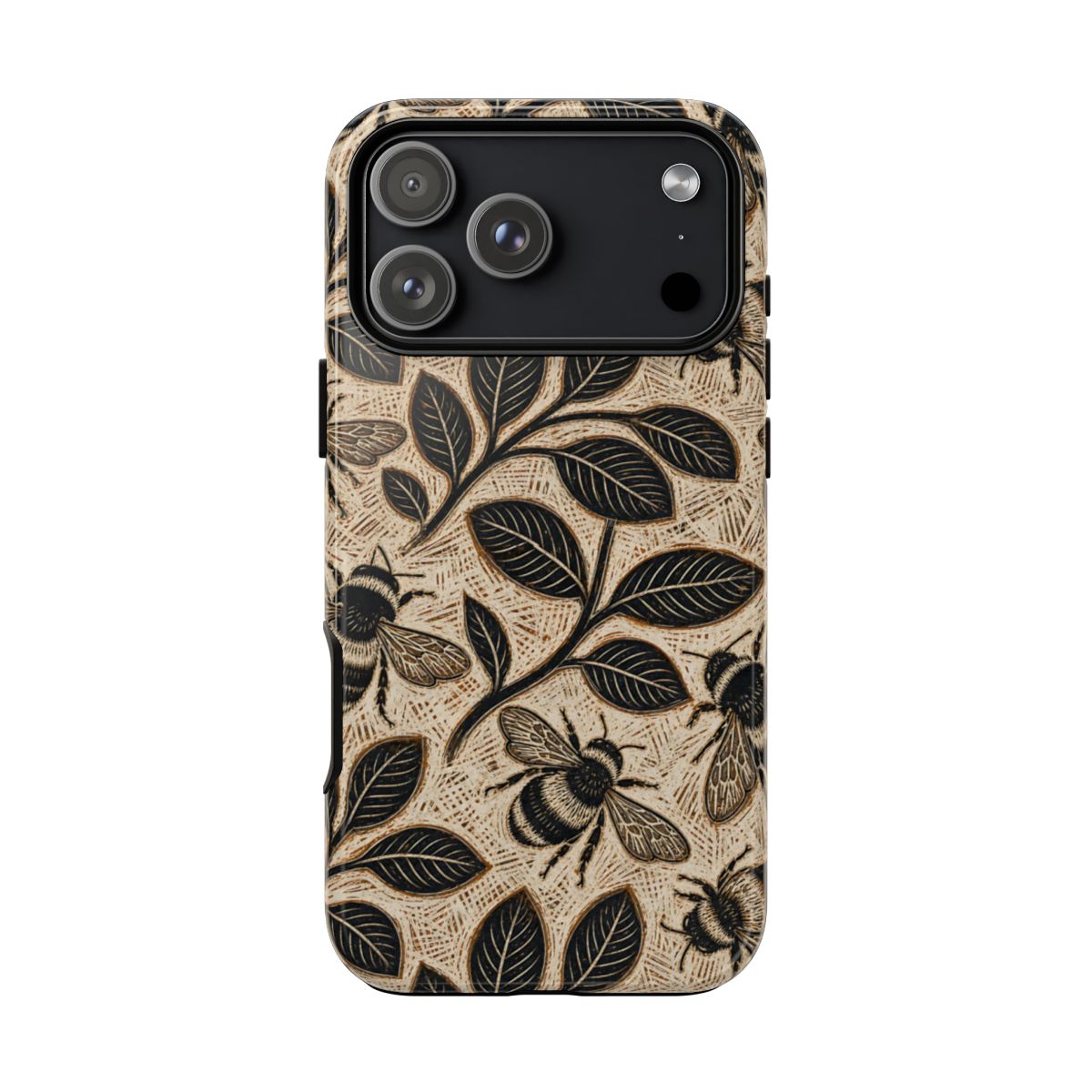 Carved Bees Tough Case - iPhone 18 Pro Max