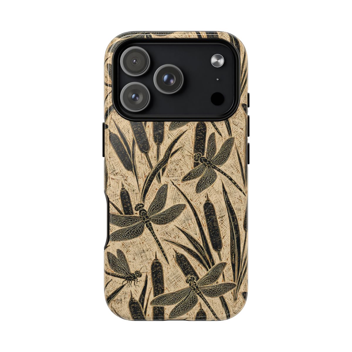 Carved Dragonflies Magnetic Case - iPhone 18 Pro