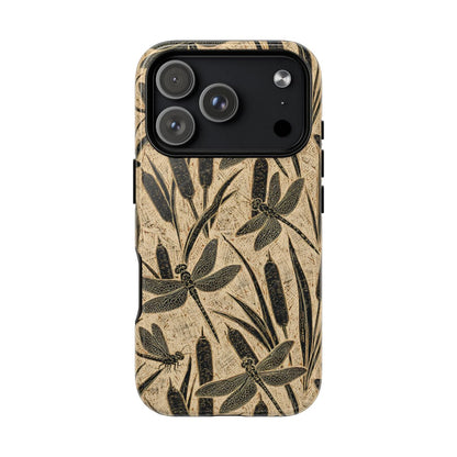 Carved Dragonflies Magnetic Case - iPhone 18 Pro