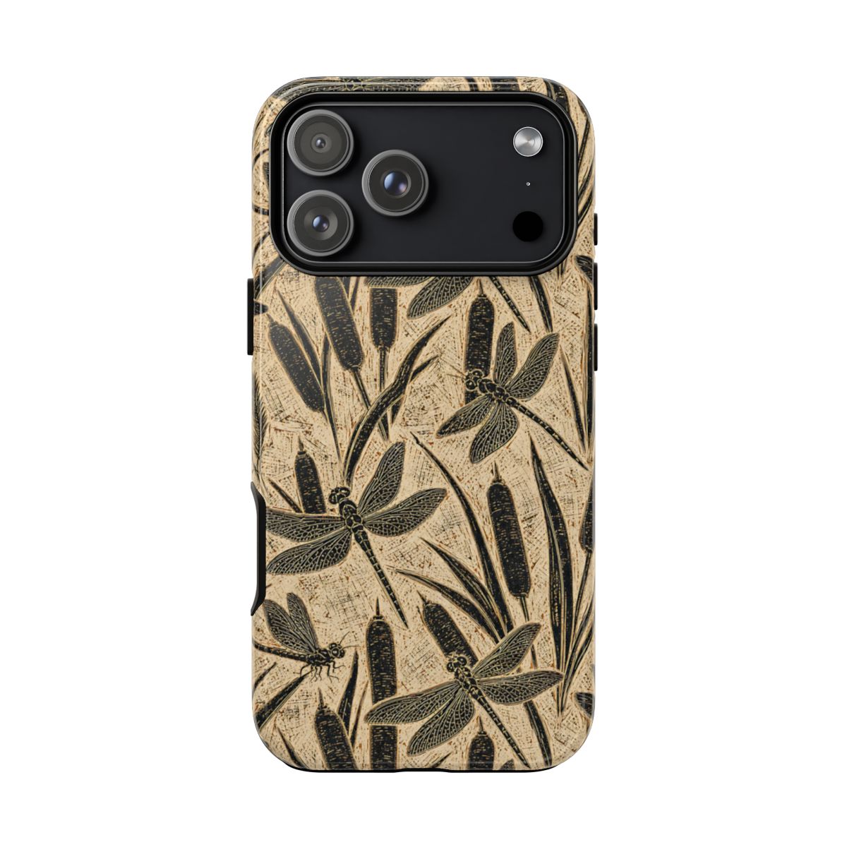 Carved Dragonflies Tough Case - iPhone 18 Pro Max