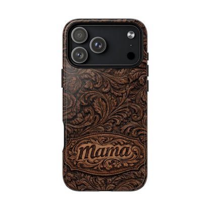 Carved Floral Mama Magnetic Case - iPhone 18 Pro Max