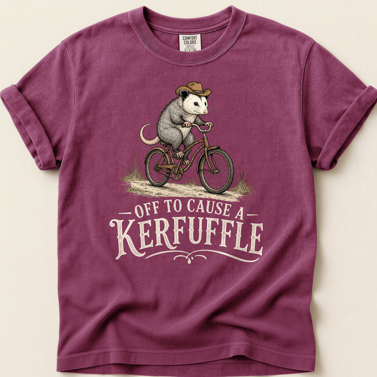 Cause A Kerfuffle T-shirt on Berry