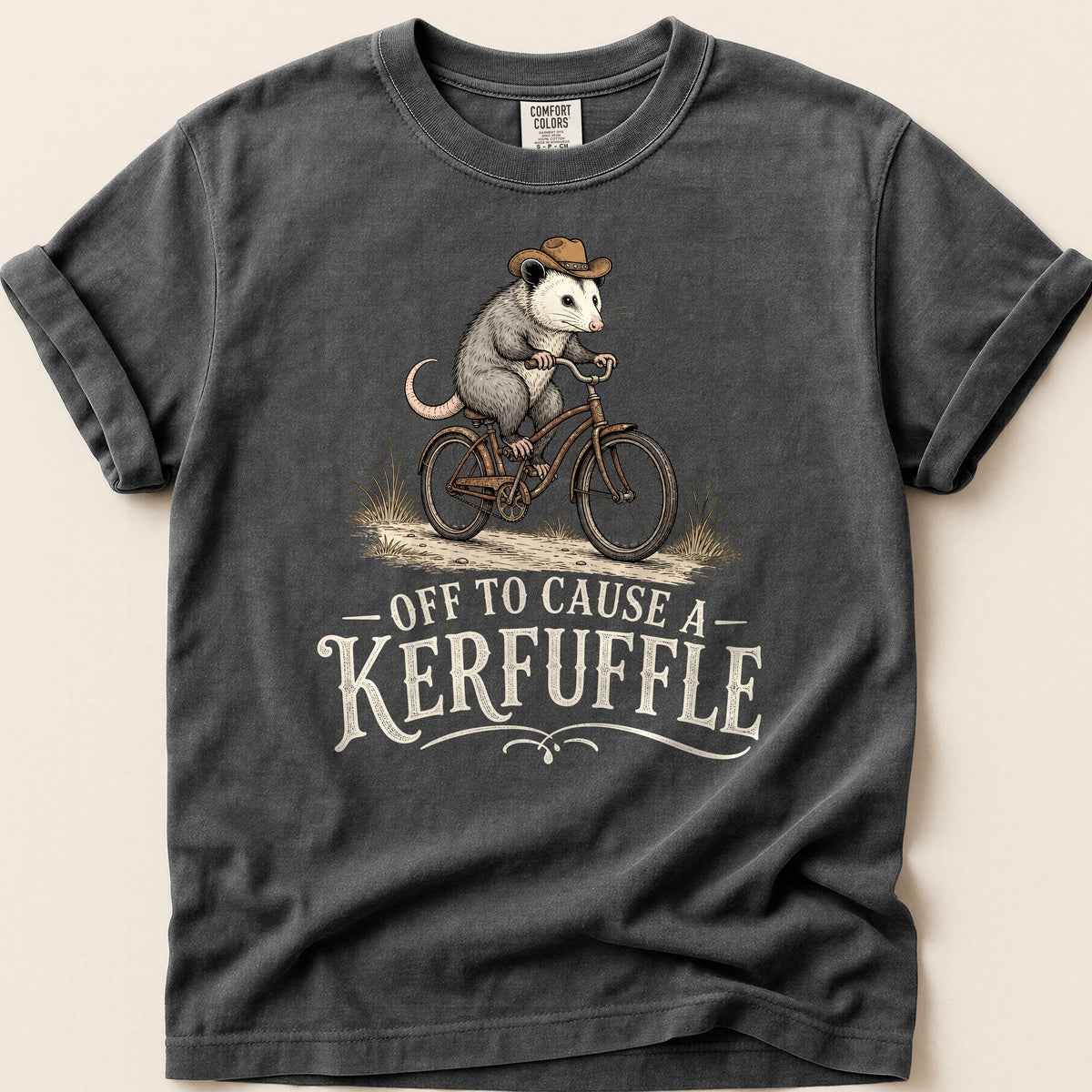 Cause A Kerfuffle T-shirt on Pepper