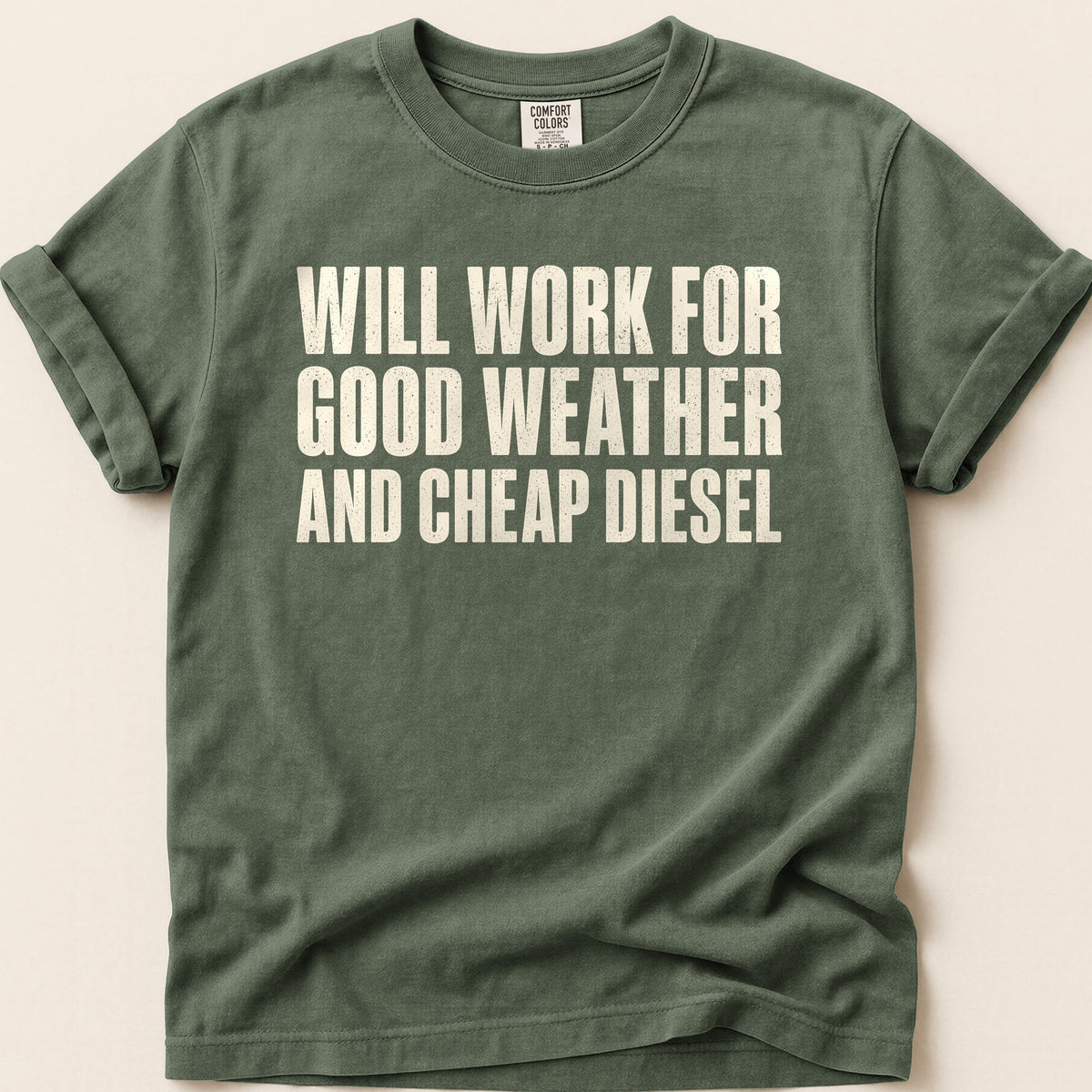 Cheap Diesel T-shirt on Moss