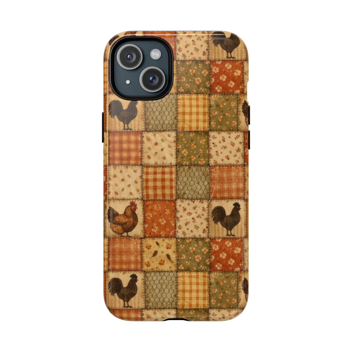 Chickens Patchwork Magnetic Case