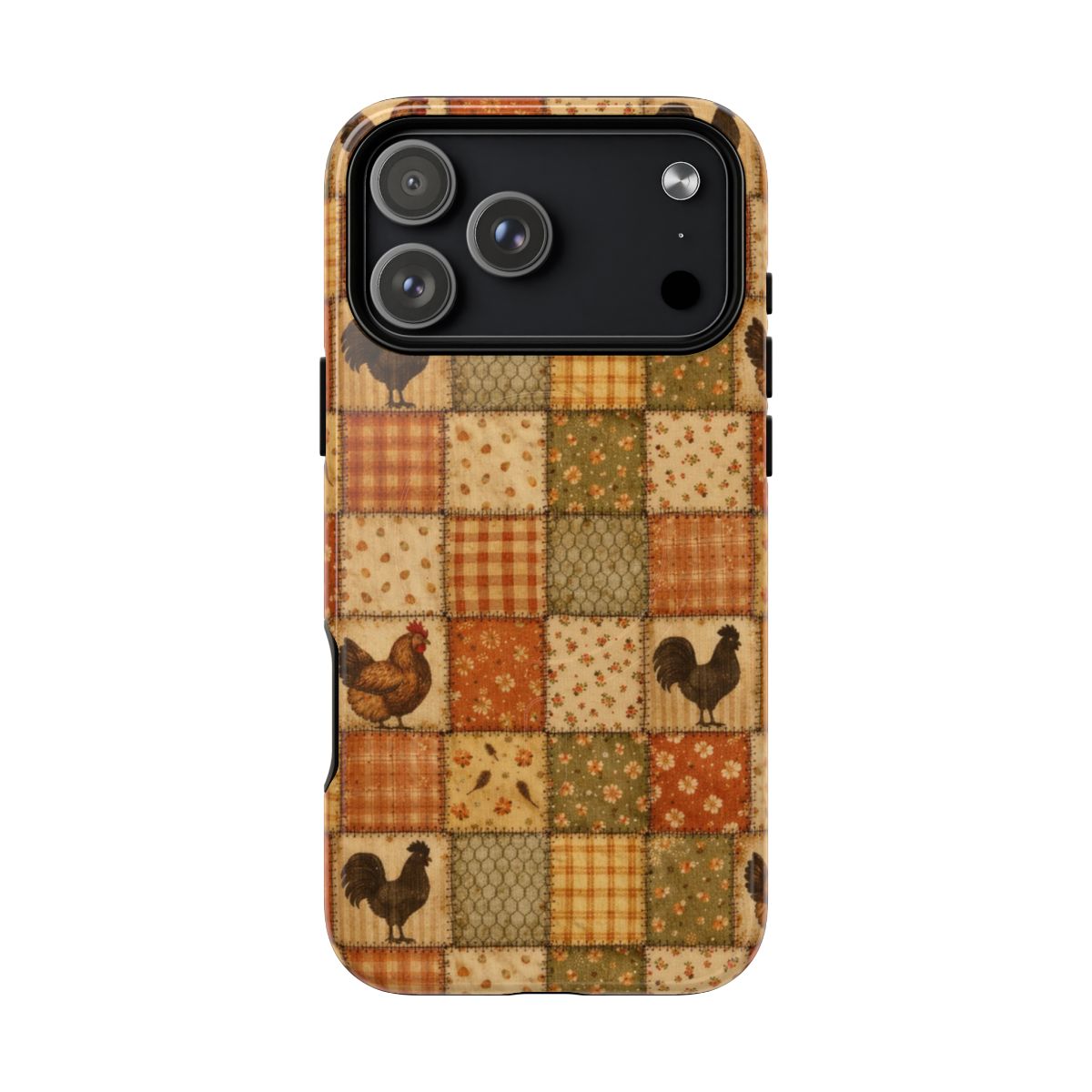 Chickens Patchwork Magnetic Case