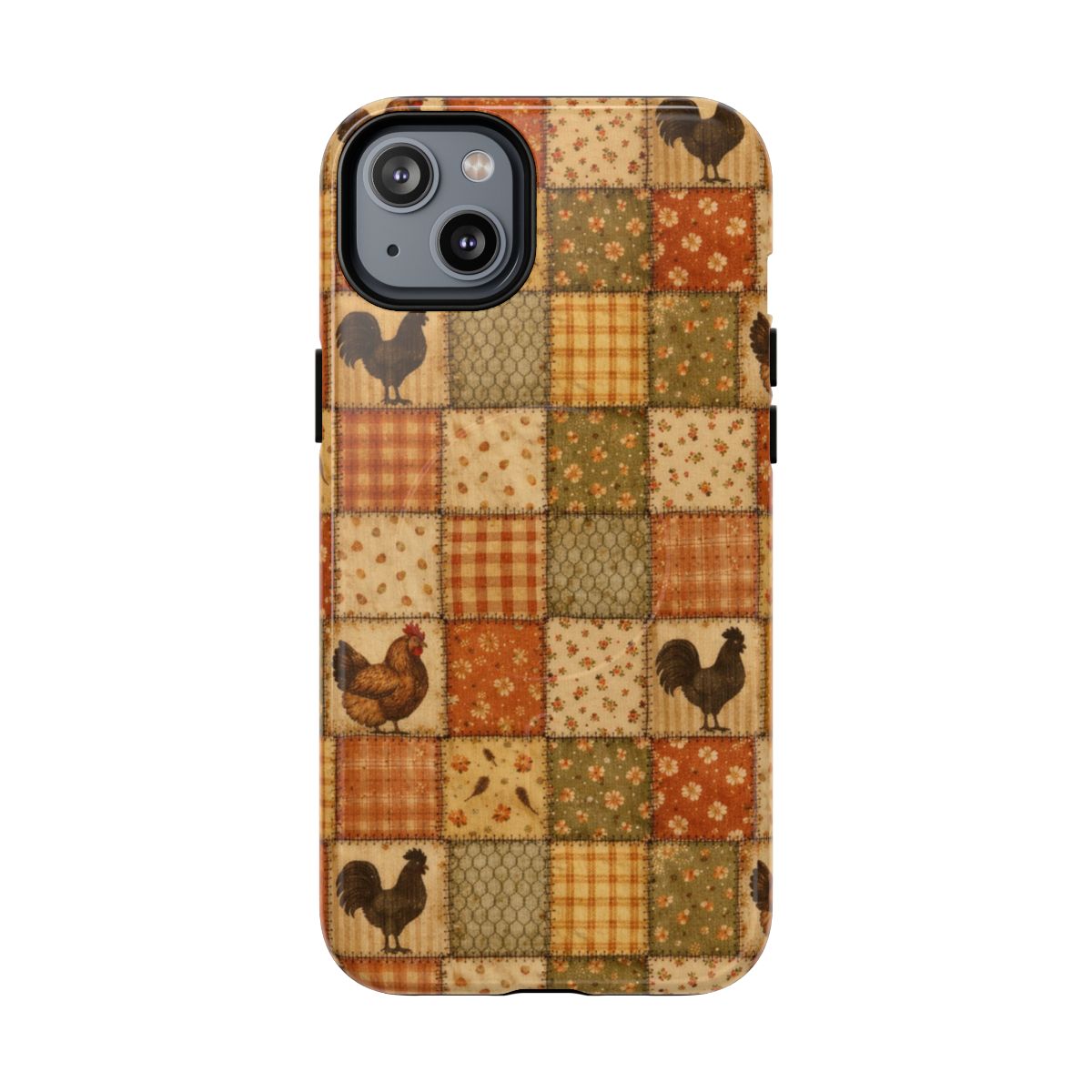 Chickens Patchwork Magnetic Case
