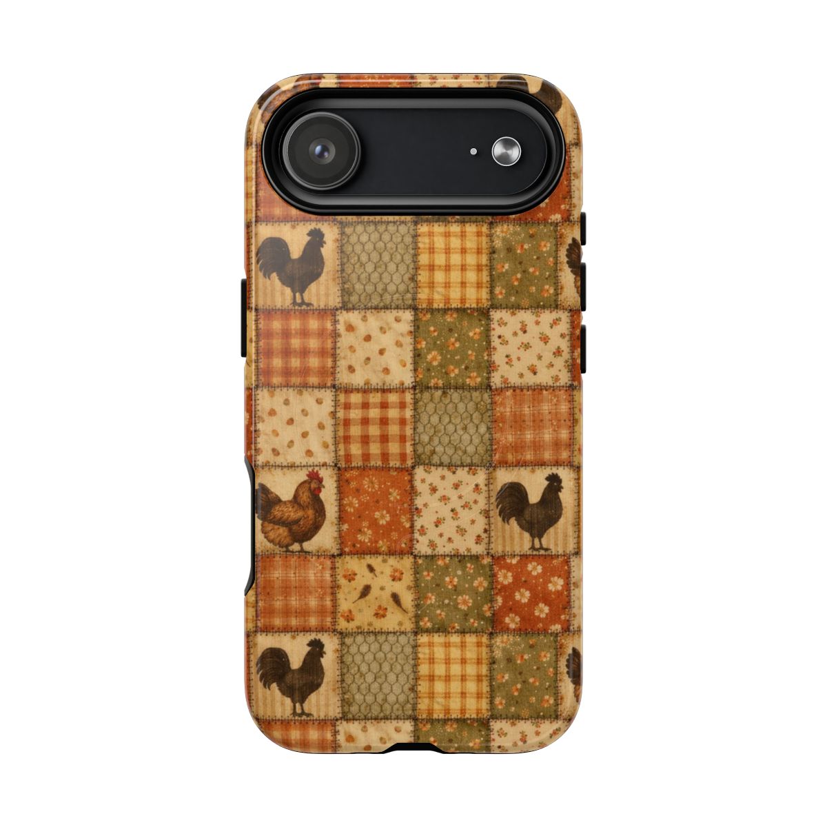 Chickens Patchwork Magnetic Case