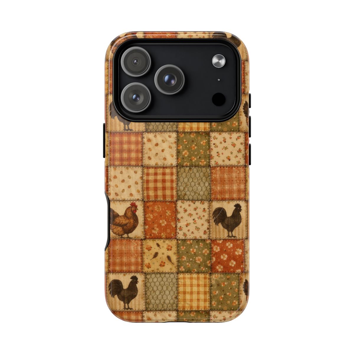 Chickens Patchwork Magnetic Case