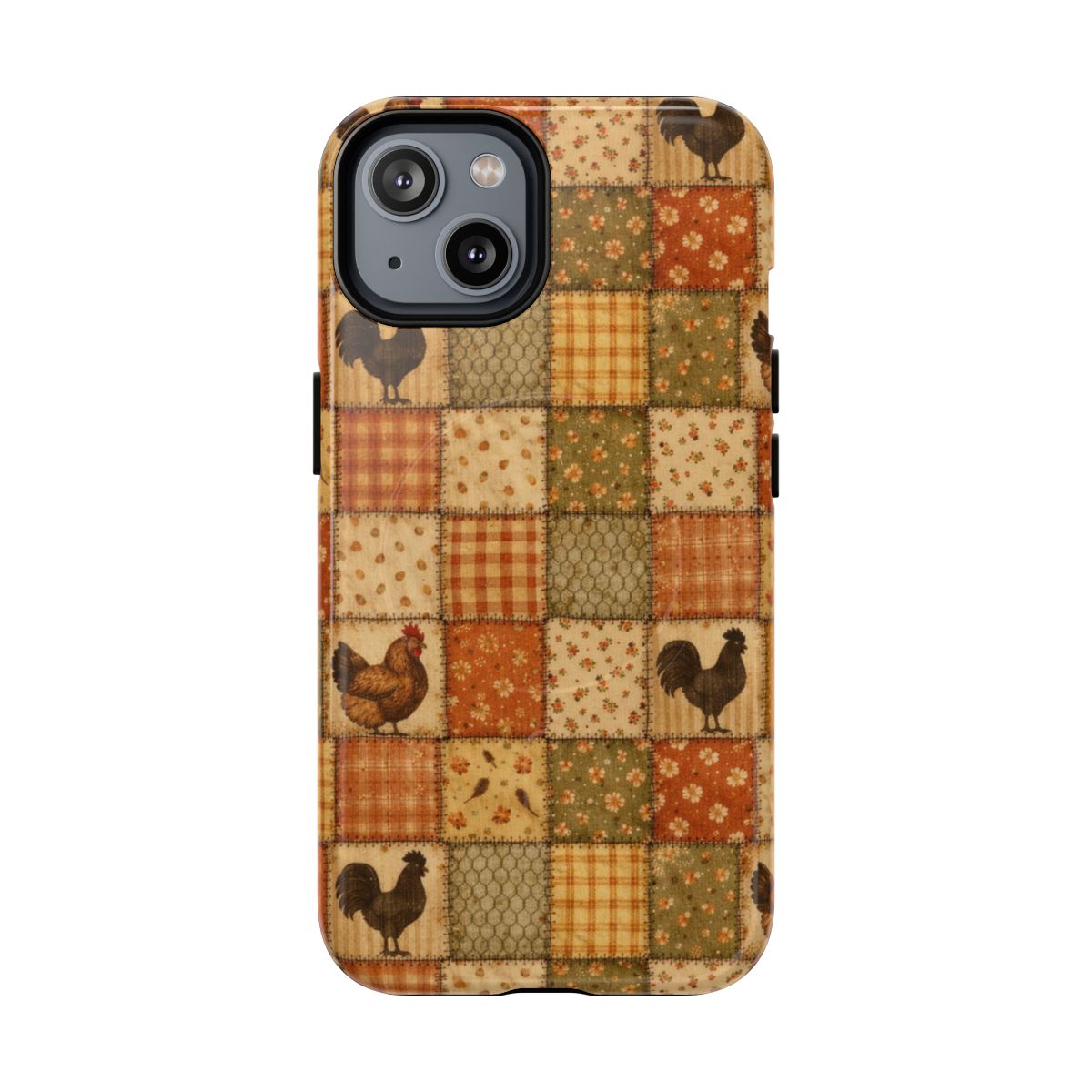 Chickens Patchwork Magnetic Case