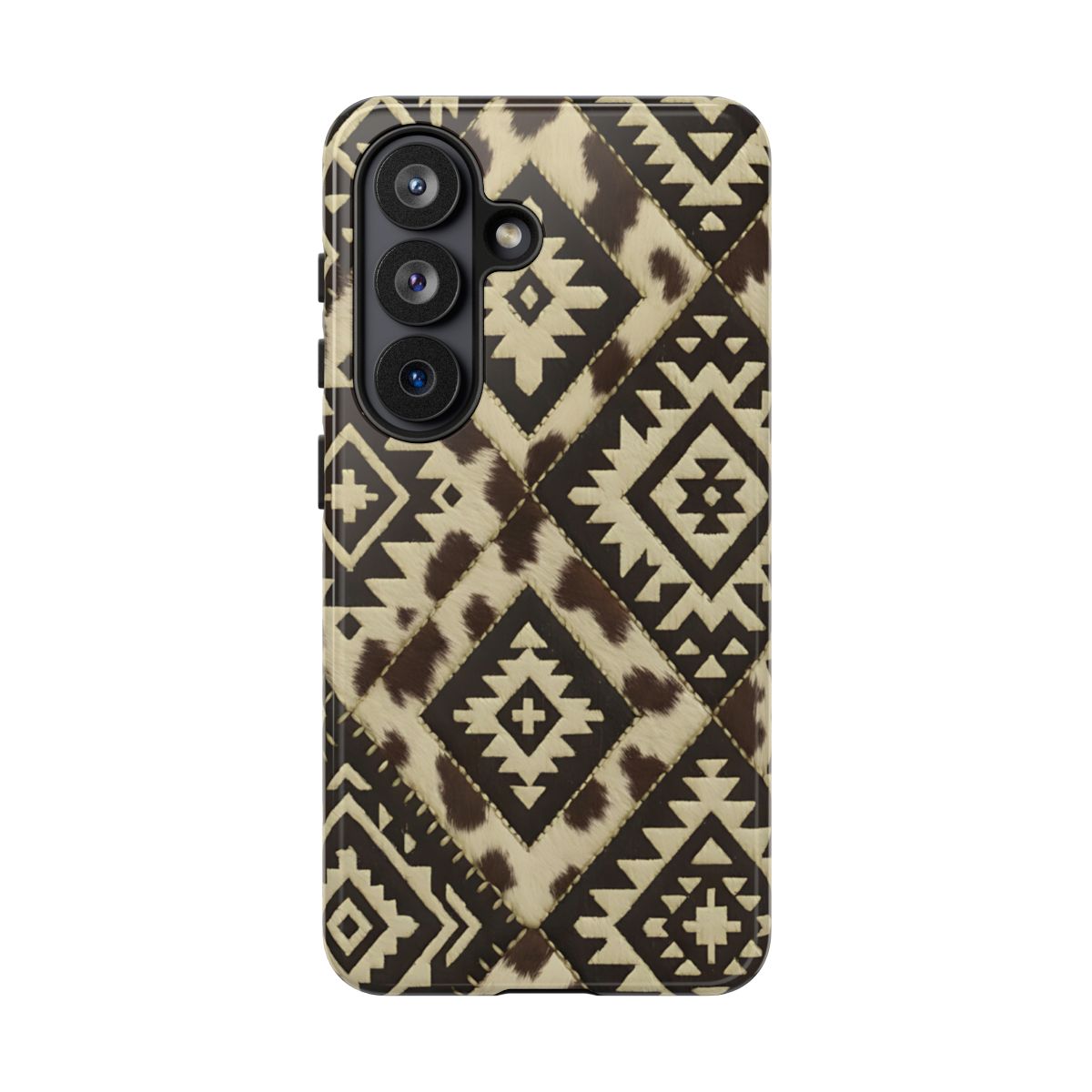 Chocolate Aztec Quilt Tough Case