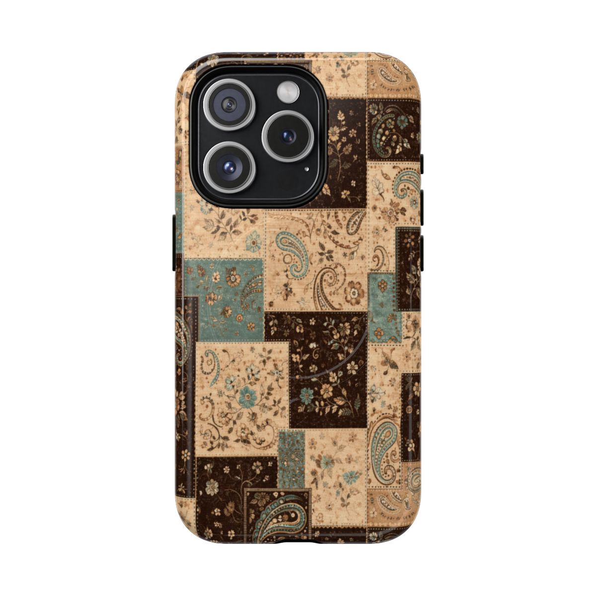 Chocolate Patchwork Magnetic Case