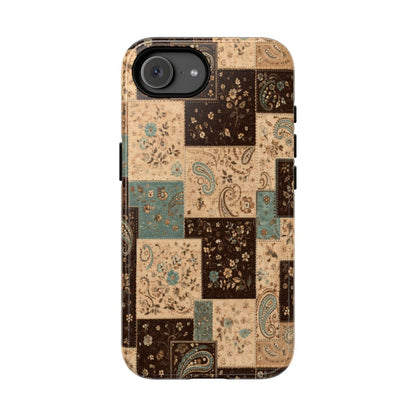 Chocolate Patchwork Tough Case - iPhone 16e