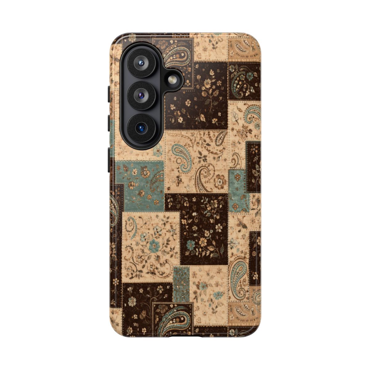 Chocolate Patchwork Tough Case