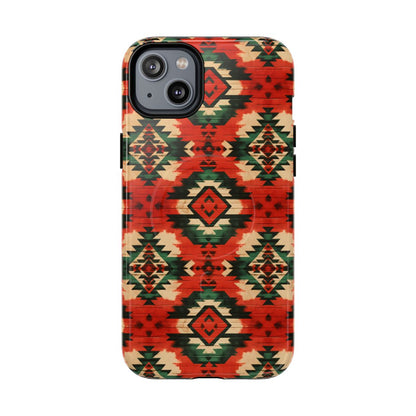 Christmas Aztec Magnetic Case