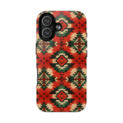 Christmas Aztec Magnetic Case