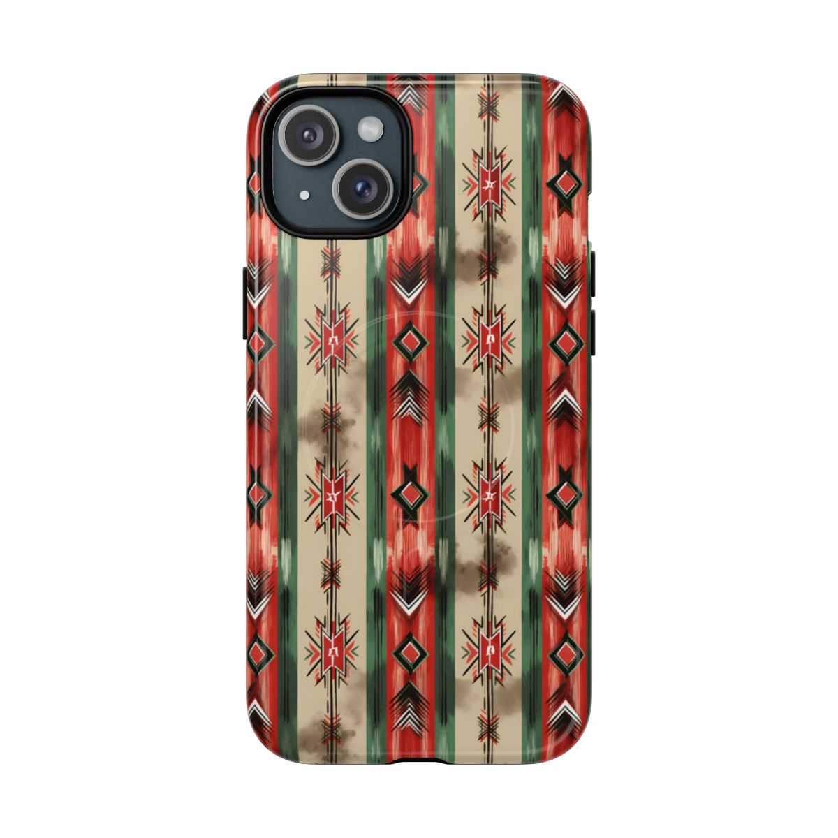 Christmas Aztec Stripes Magnetic Case
