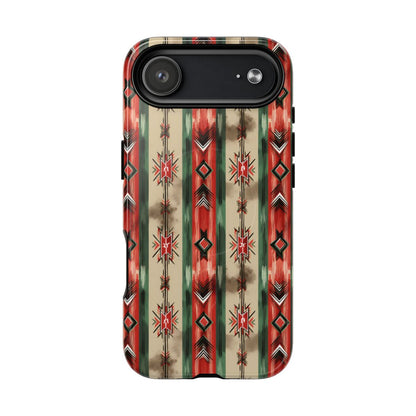 Christmas Aztec Stripes Magnetic Case