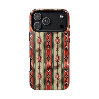 Christmas Aztec Stripes Magnetic Case