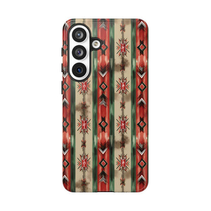 Christmas Aztec Stripes Tough Case