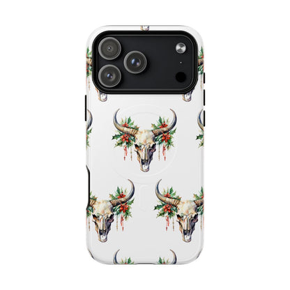 Christmas Bull Skull Magnetic Case - iPhone 18 Pro Max