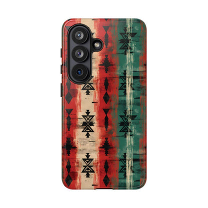 Christmas Grunge Aztec Tough Case